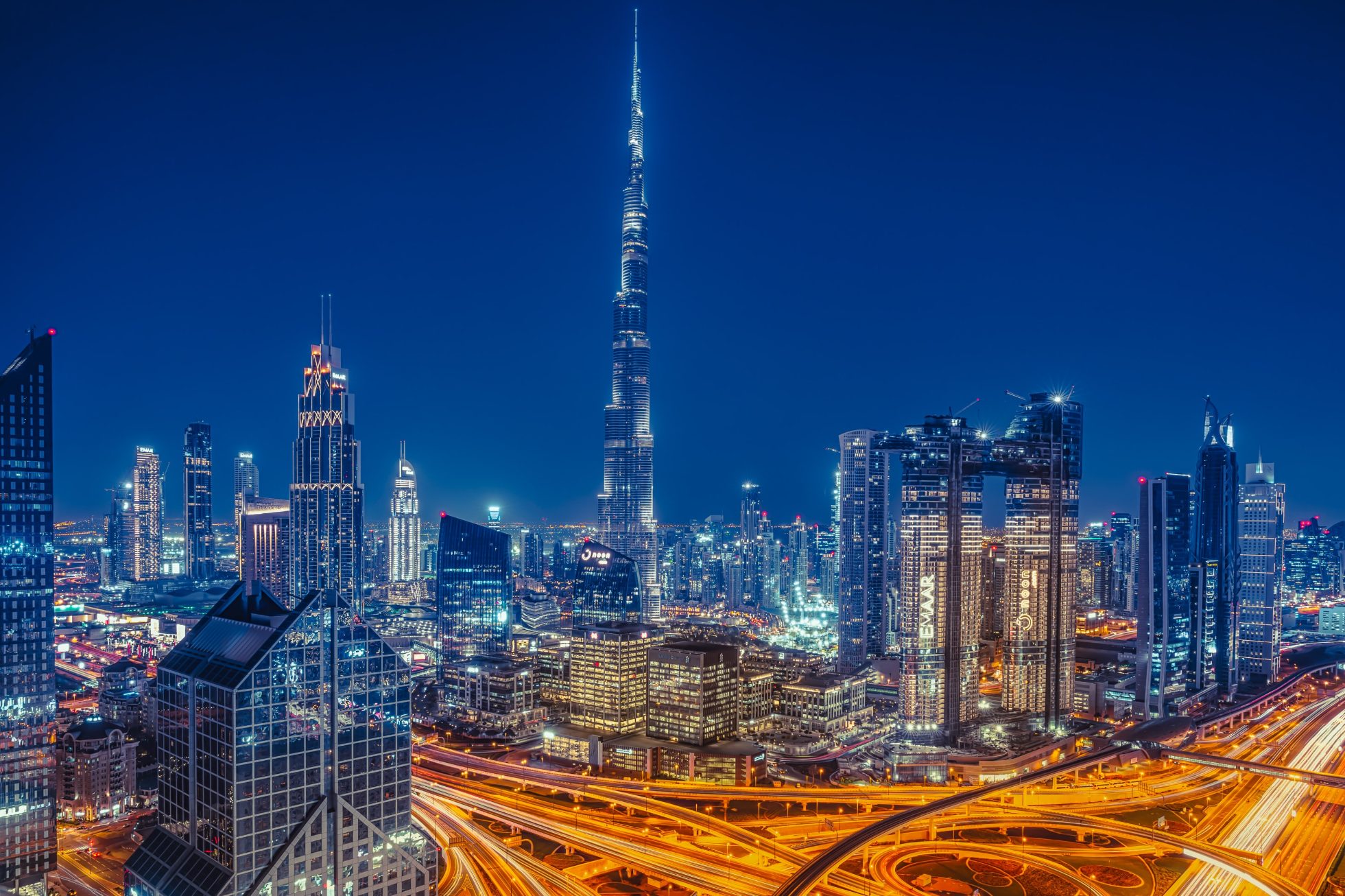 Nocna panorama Dubaju, Dubaj wycieczki