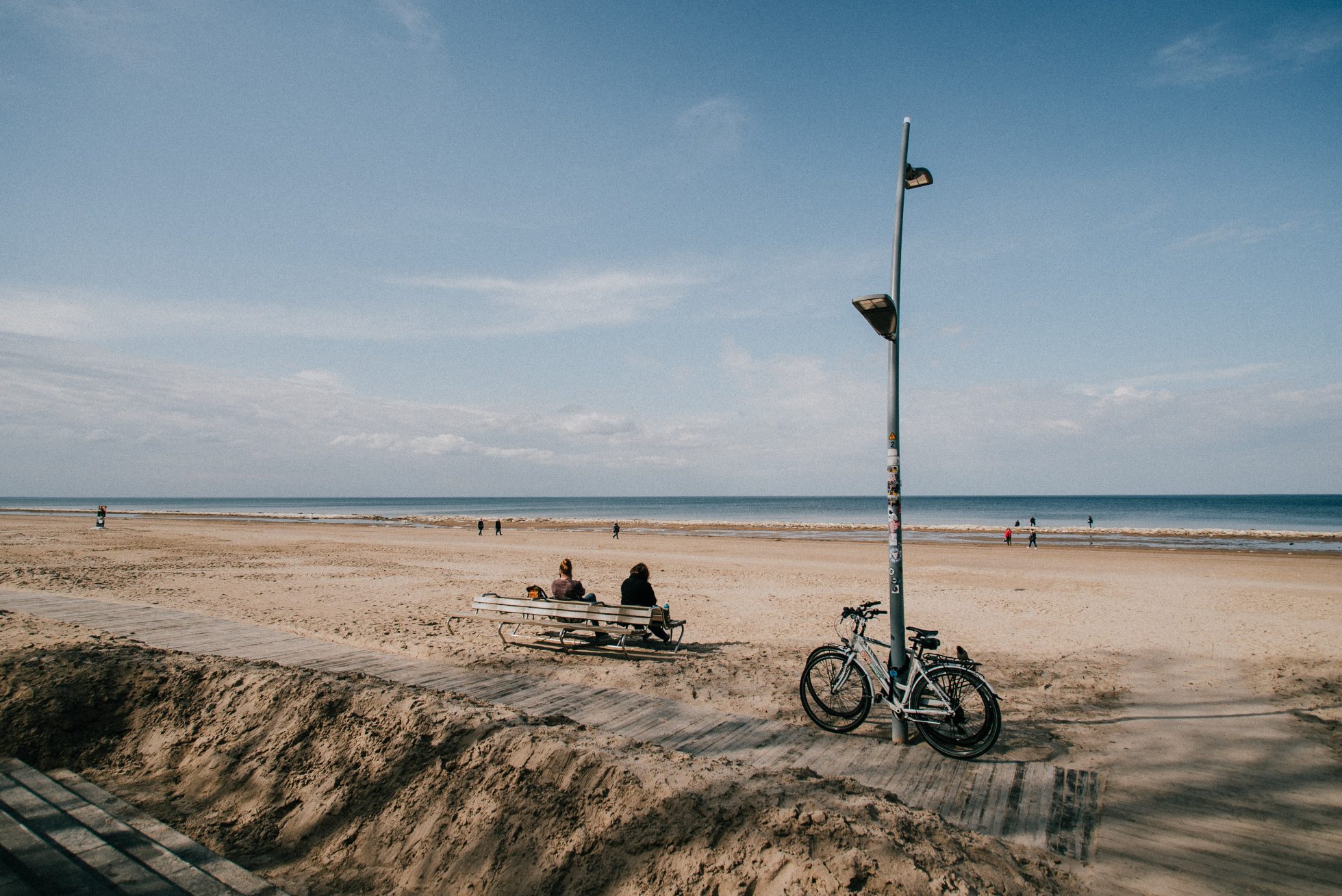 Plaża w Jurmała w Rydze
