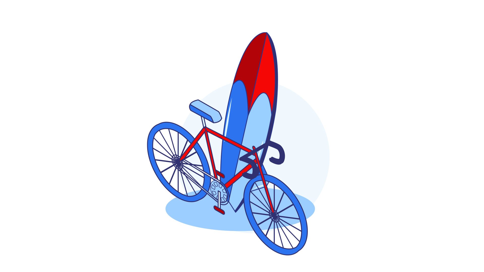 Icon of various sports equipment