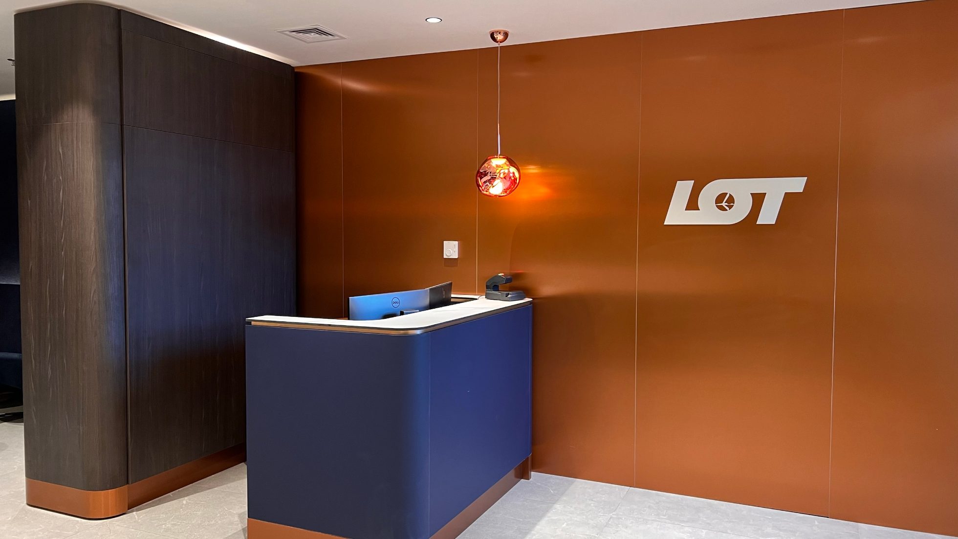 Recepcja salolniku Polonez Gold Lounge w Warszawie