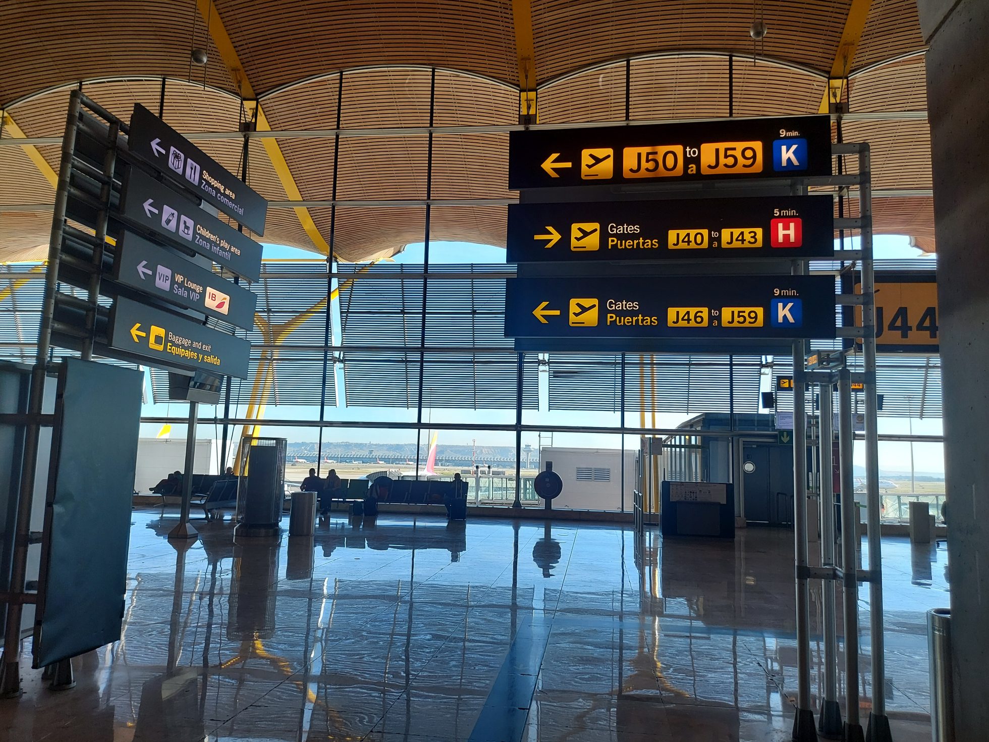 Terminal 4 na lotnisku w Madrycie