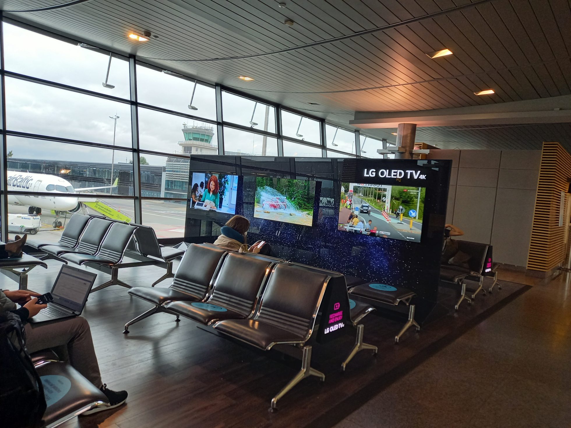 Der Flughafen Riga