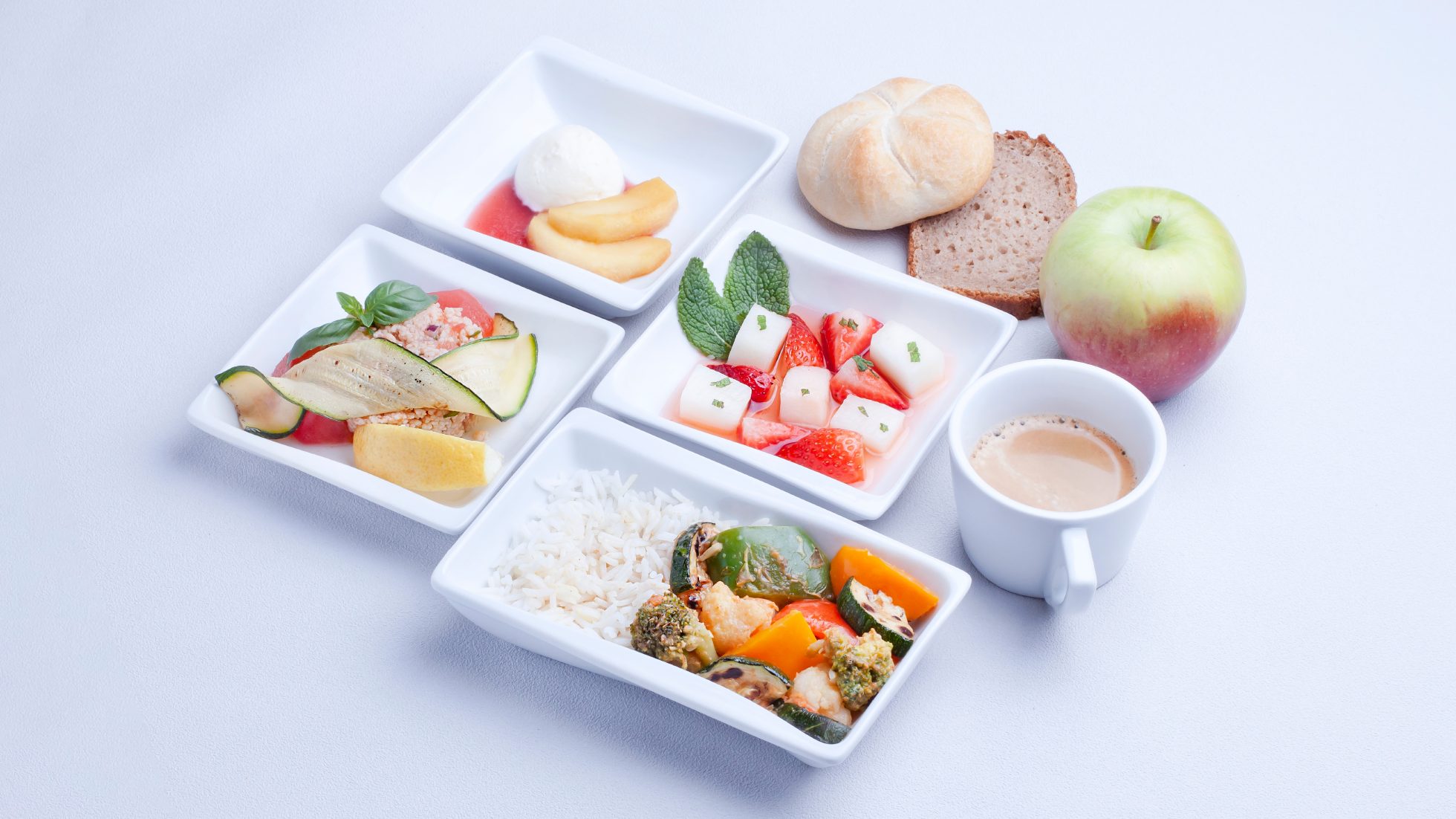 Vegetarisches Menü