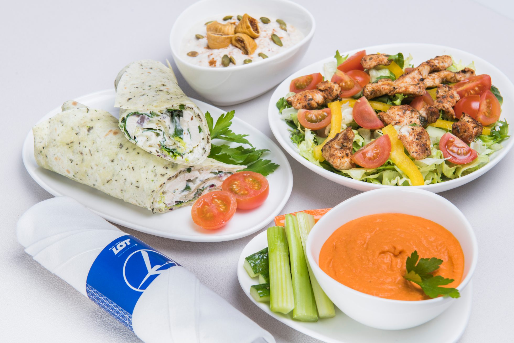 Meal to order on board
