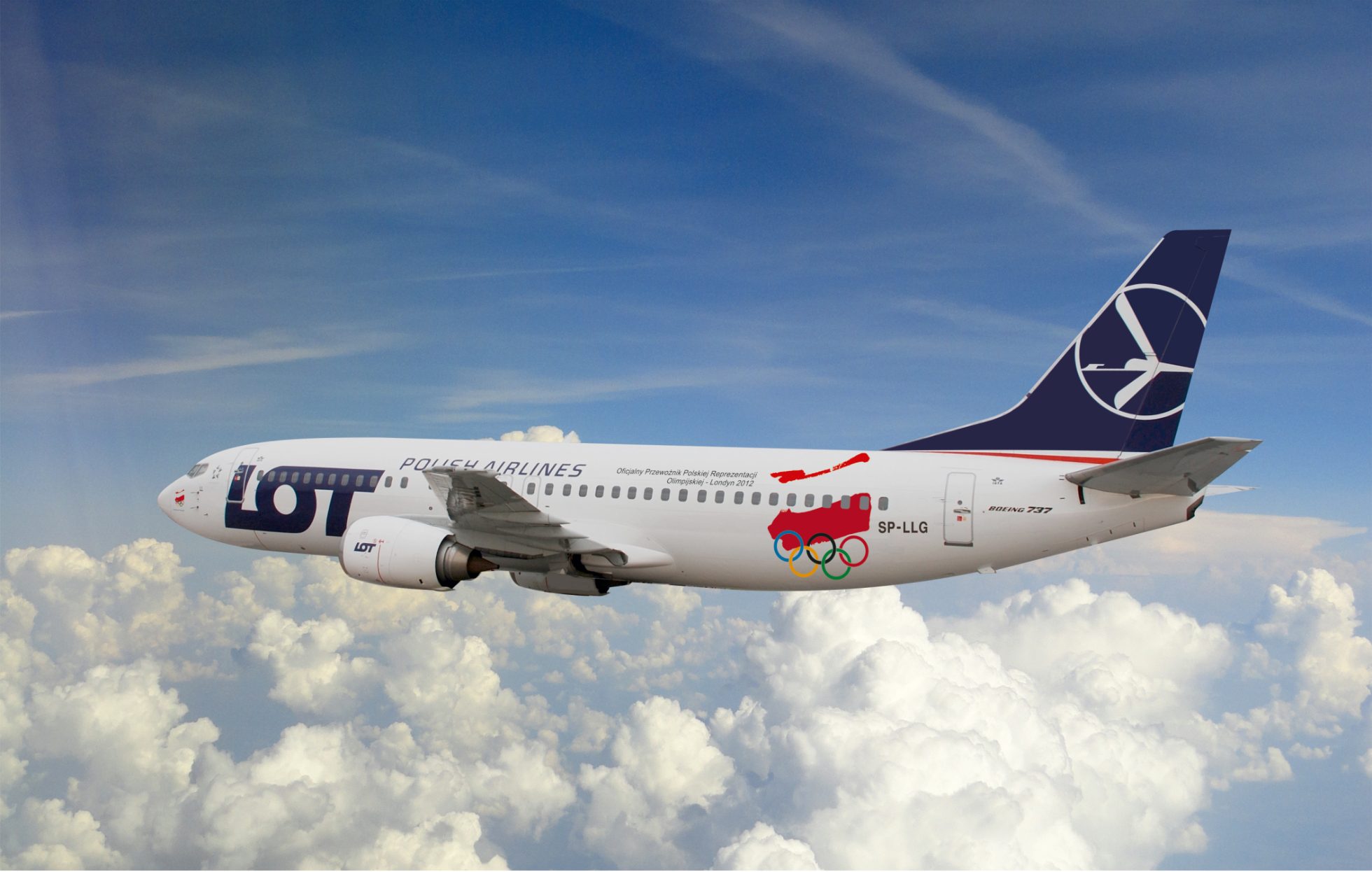 Boeing 737-400 * | SP-LLG | 2012 | Igrzyska Olimpijskie