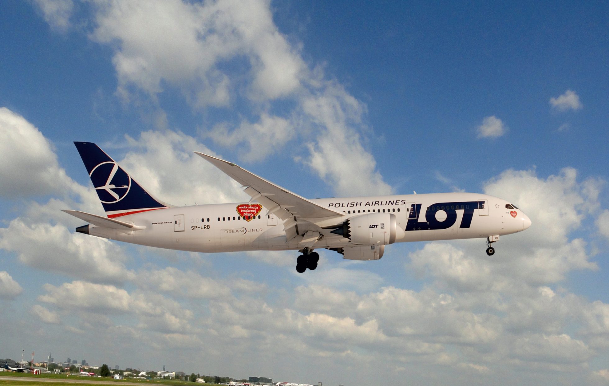 Boeing 787-8 Dreamliner | SP-LRB | 2014 | WOŚP