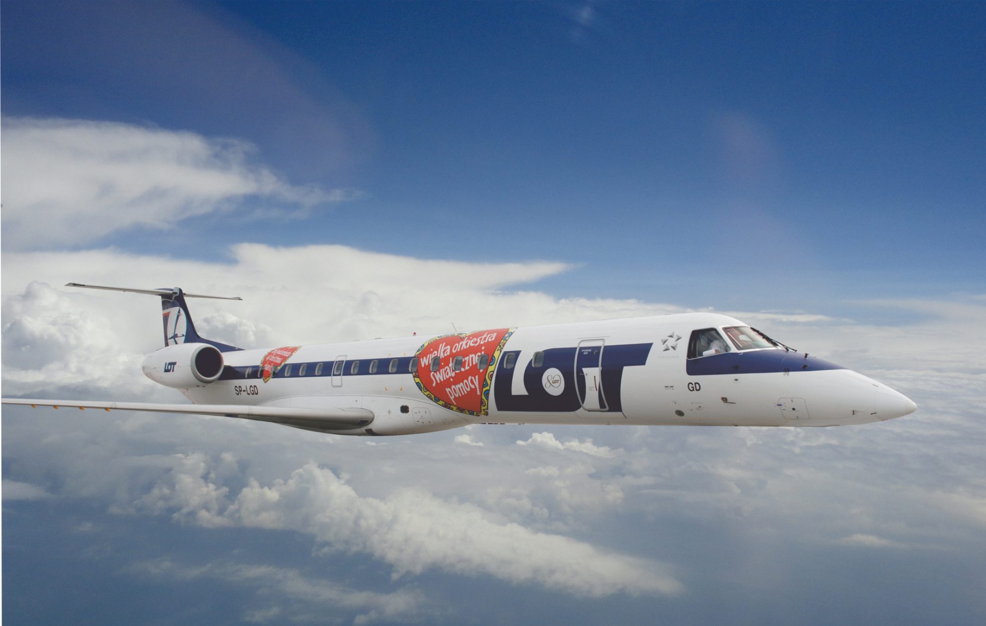 Embraer 145 * | SP-LGD | 2008 | WOŚP