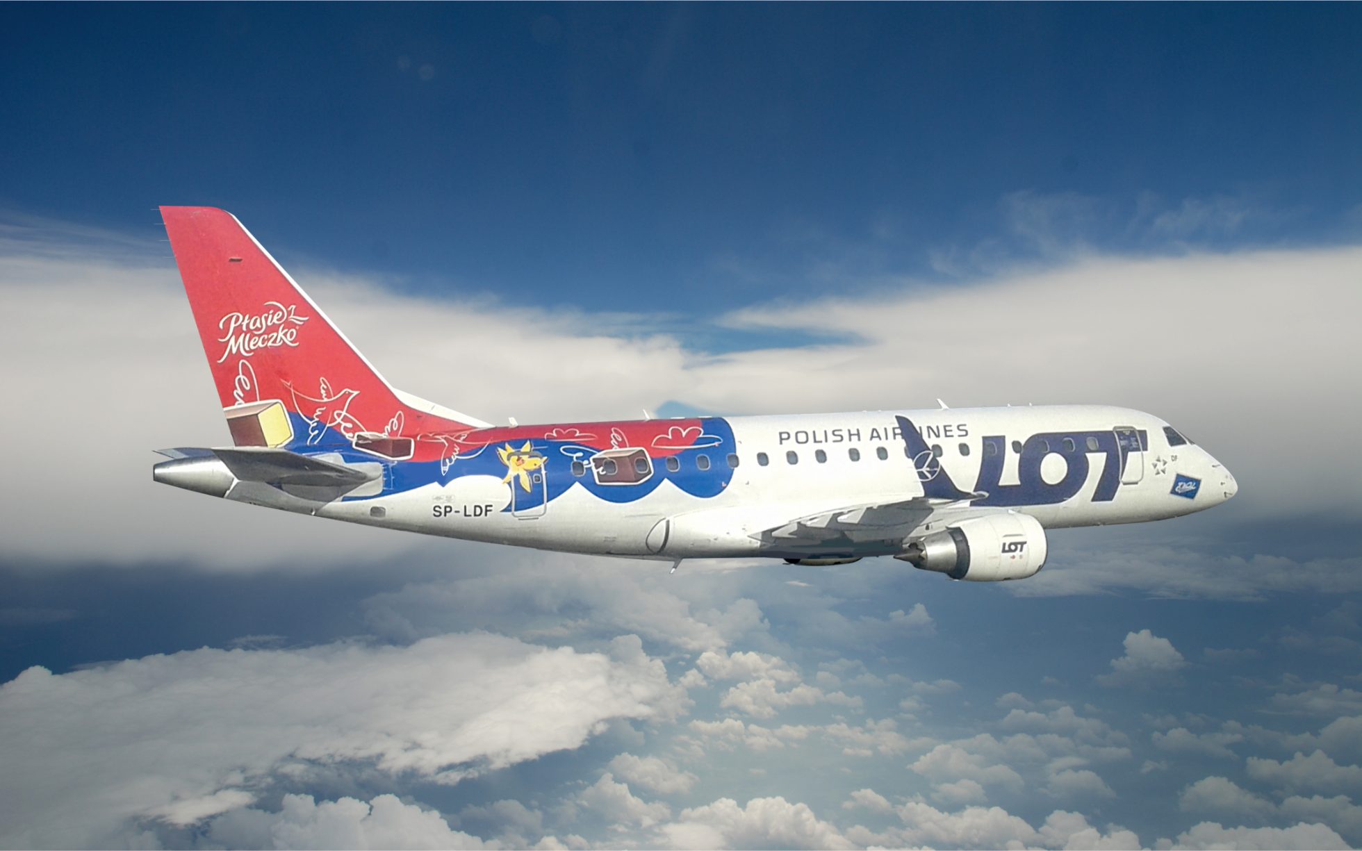 Embraer 170 | SP-LDF | 2016 | Ptasie Mleczko
