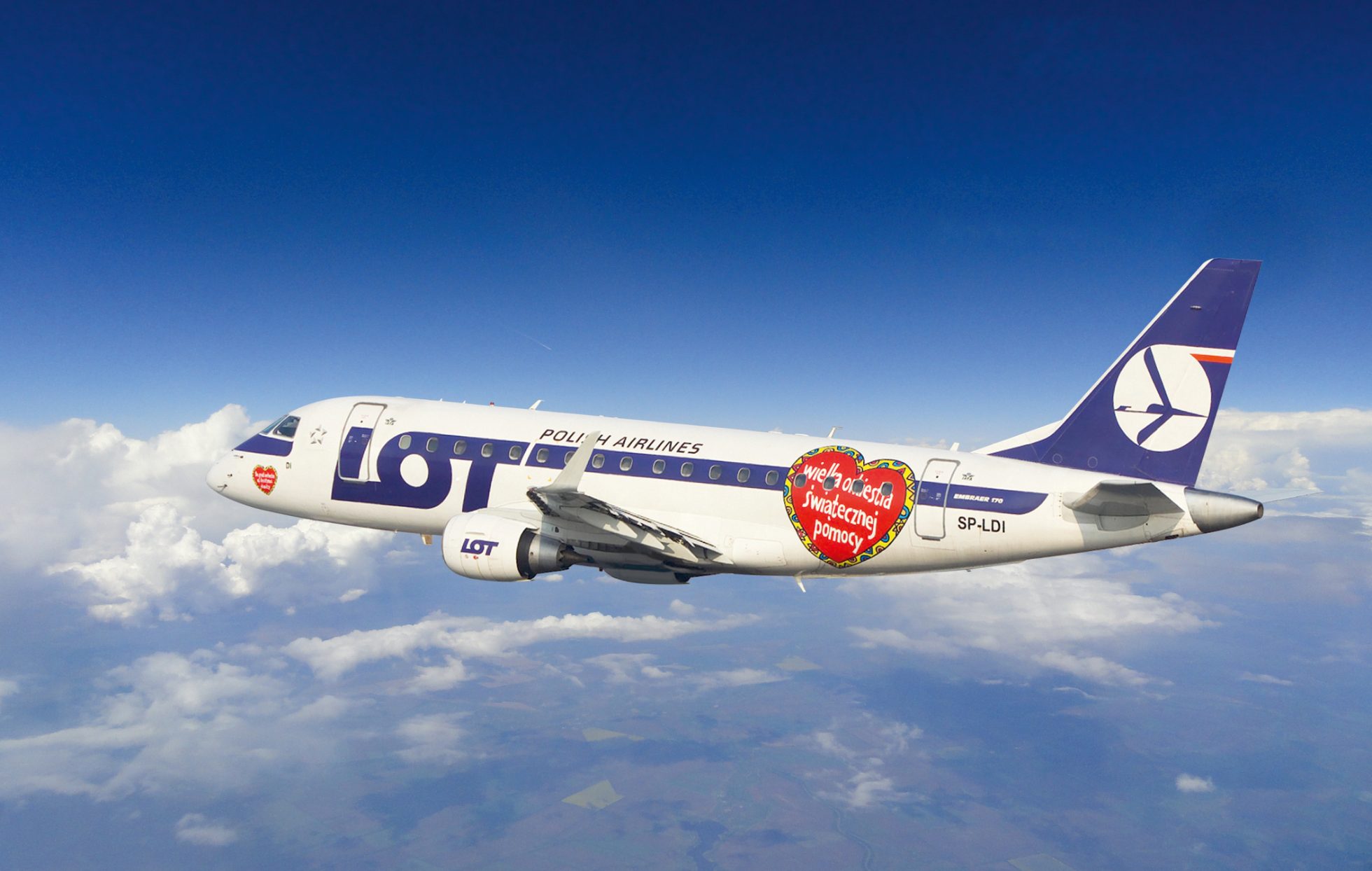 Embraer 170 | SP-LDI | 2014 | WOŚP