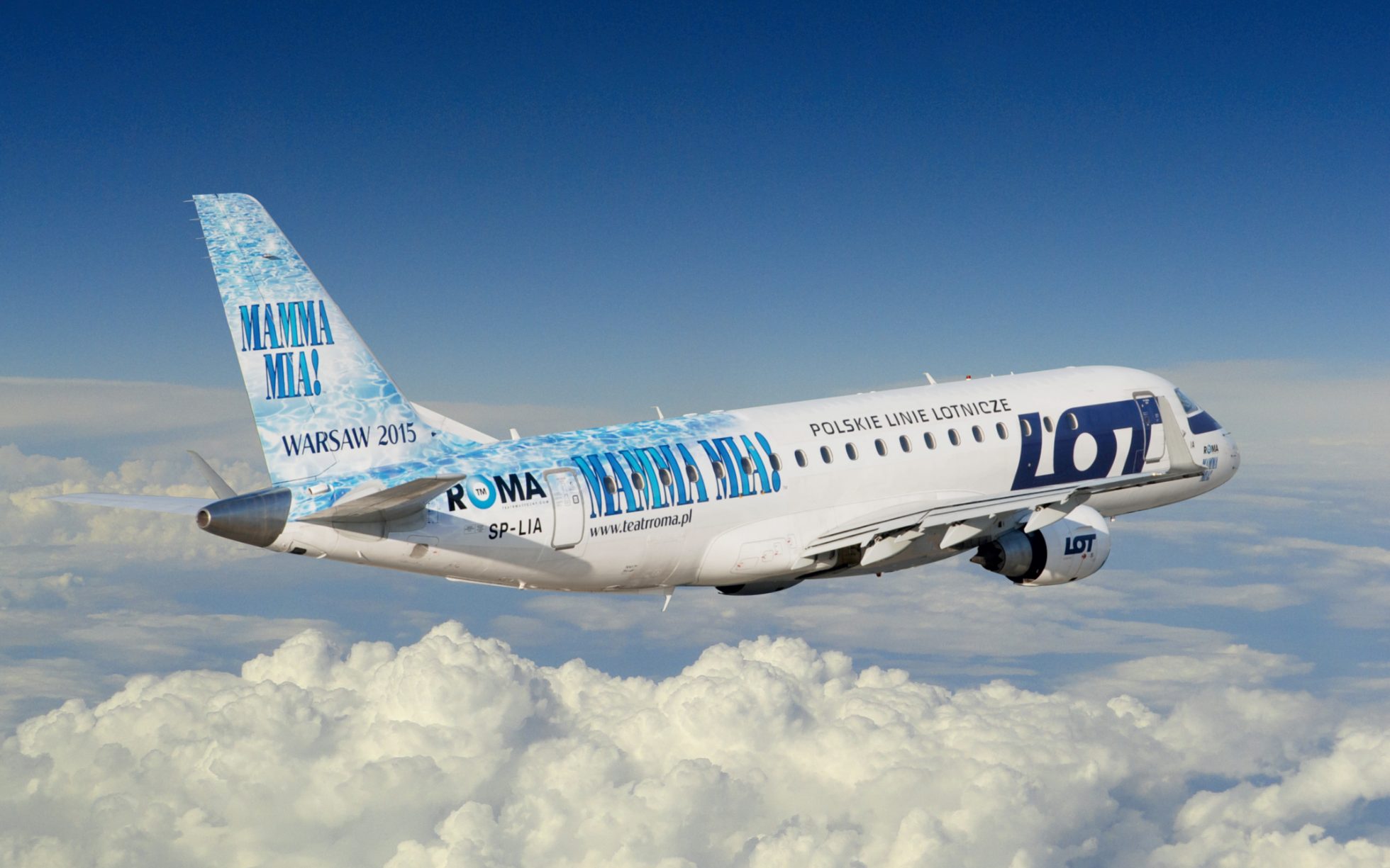 Embraer 175 | SP-LIA | 2014 | Mamma Mia!