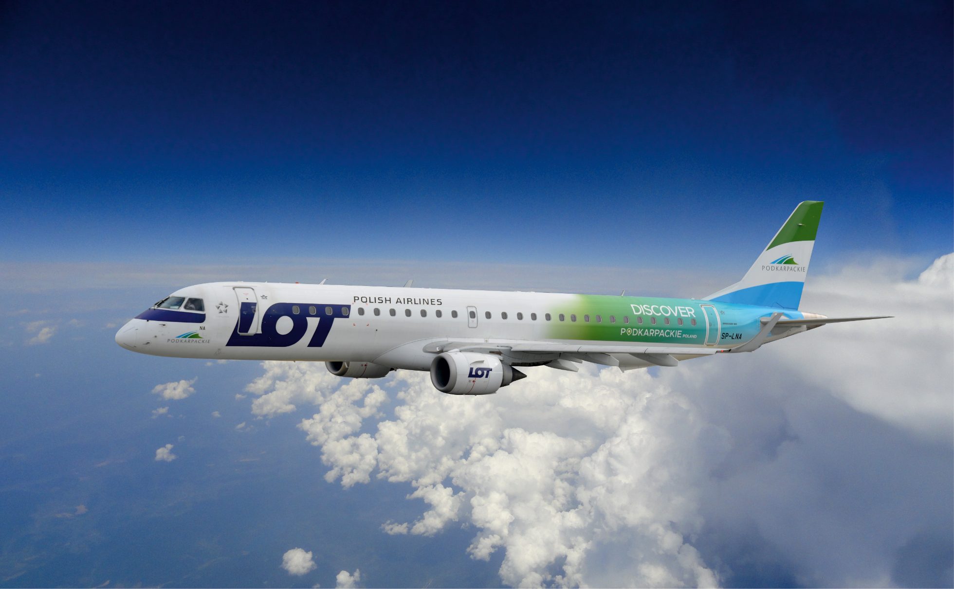 Embraer 195 | SP-LNA | 2021 | Podkarpackie