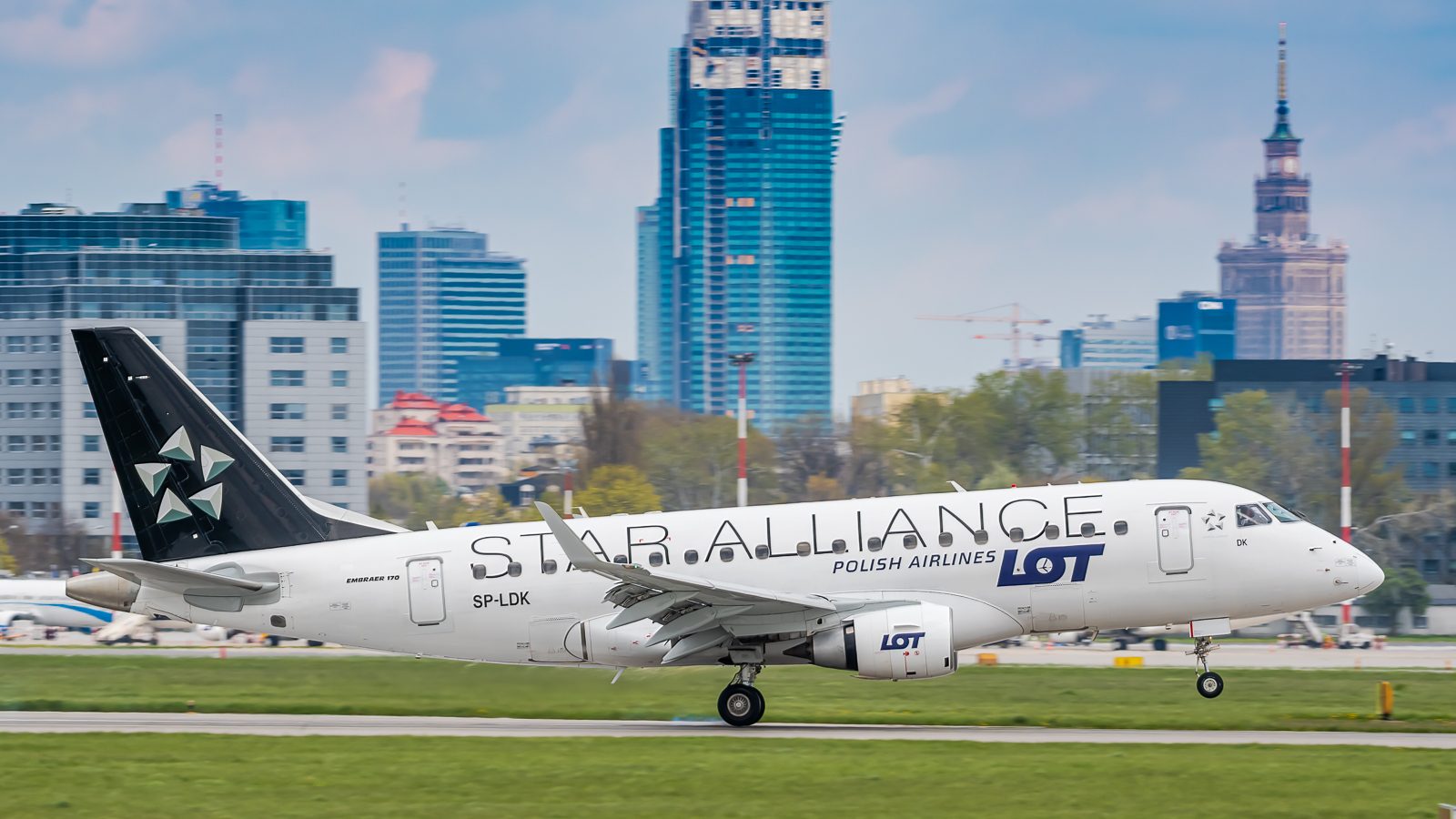 Star Alliance -Flugzeuge ab dem Flughafen