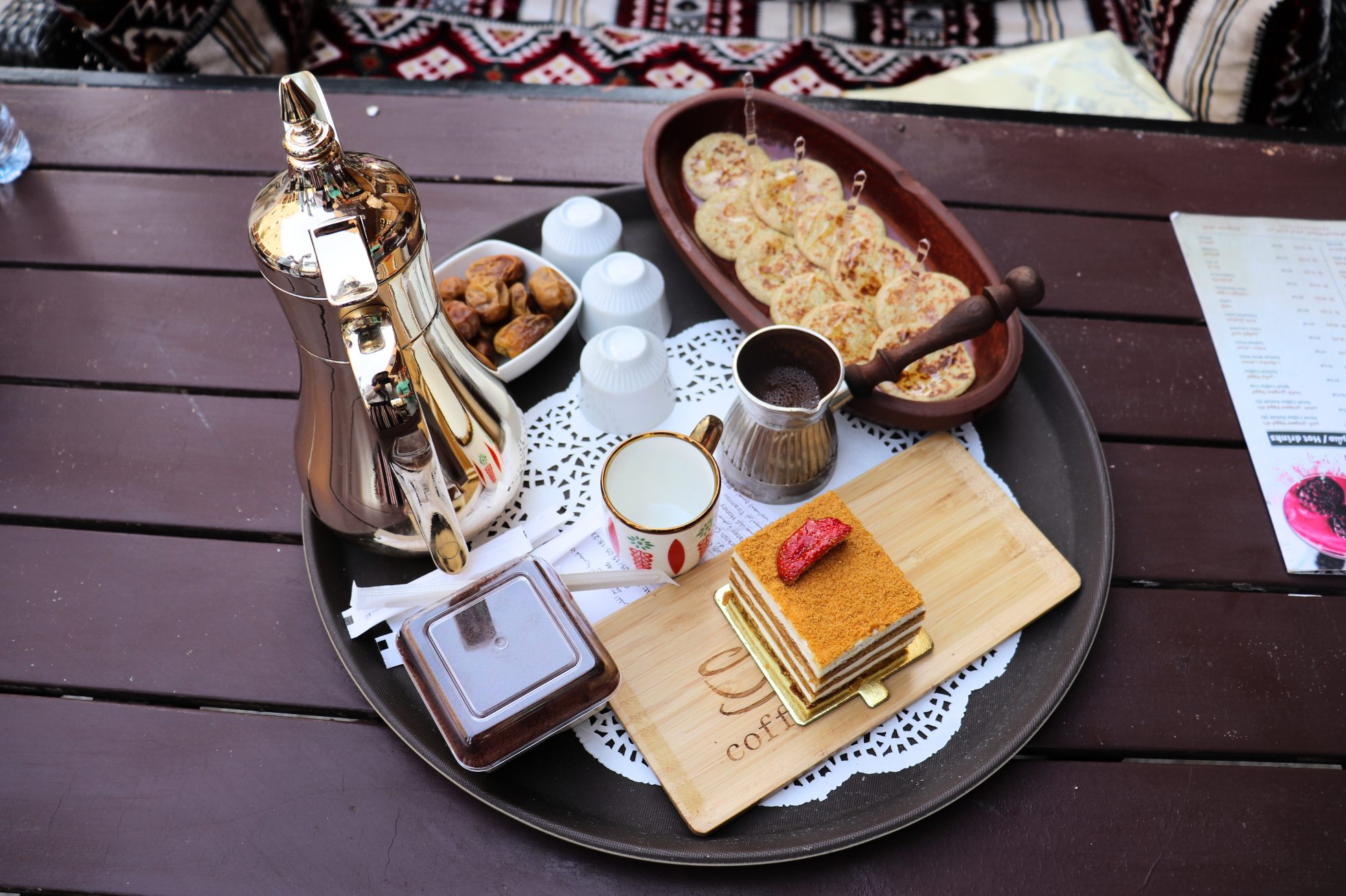 Posiłki w restauracji w Rijadzie