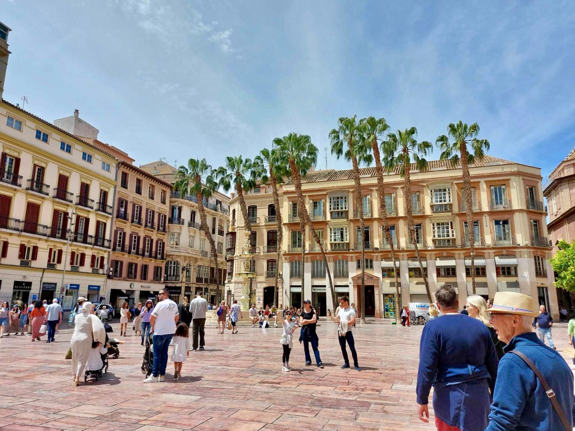 Malaga - zabudowa miasta