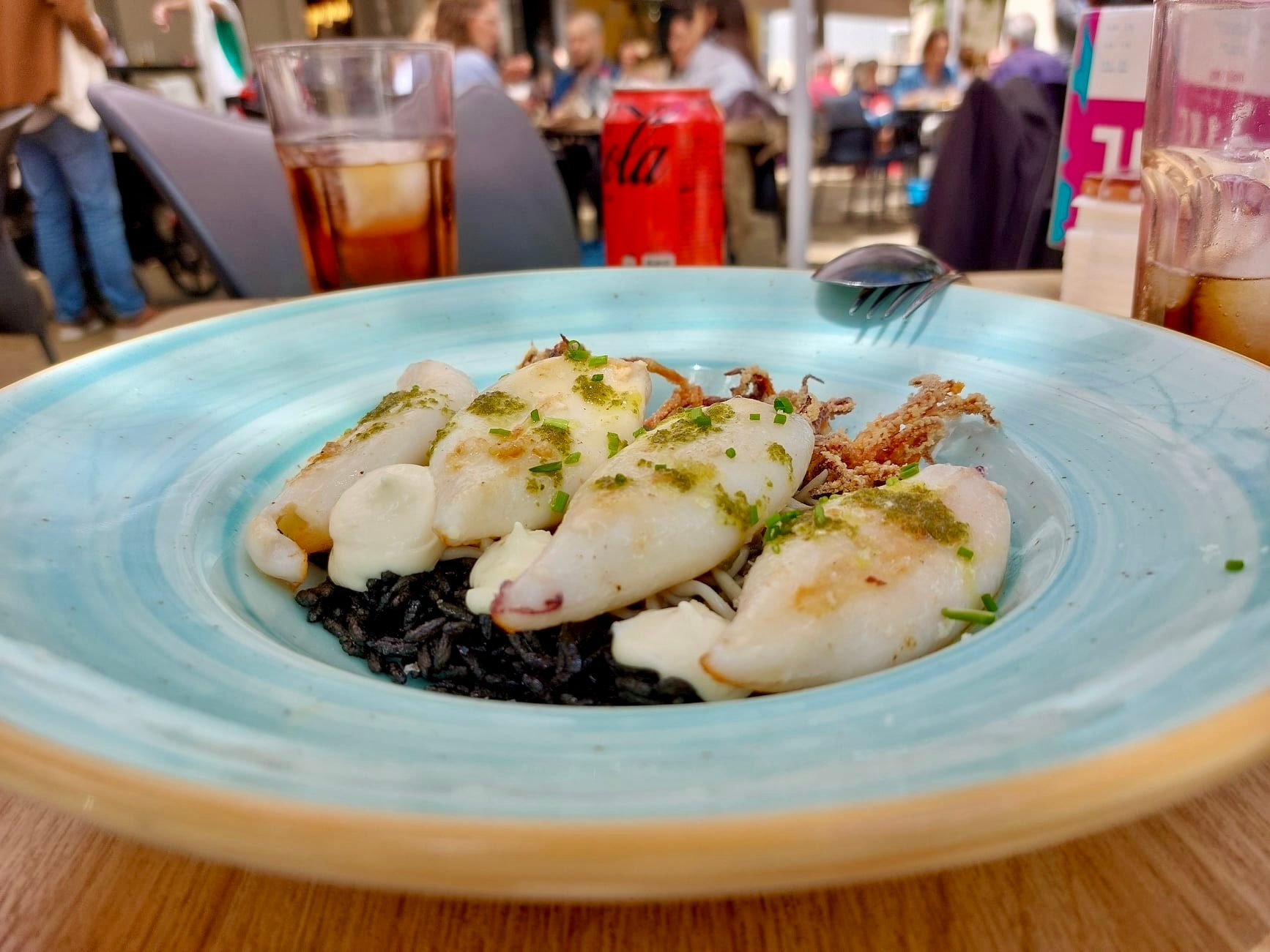 Risotto z kałamarnicą