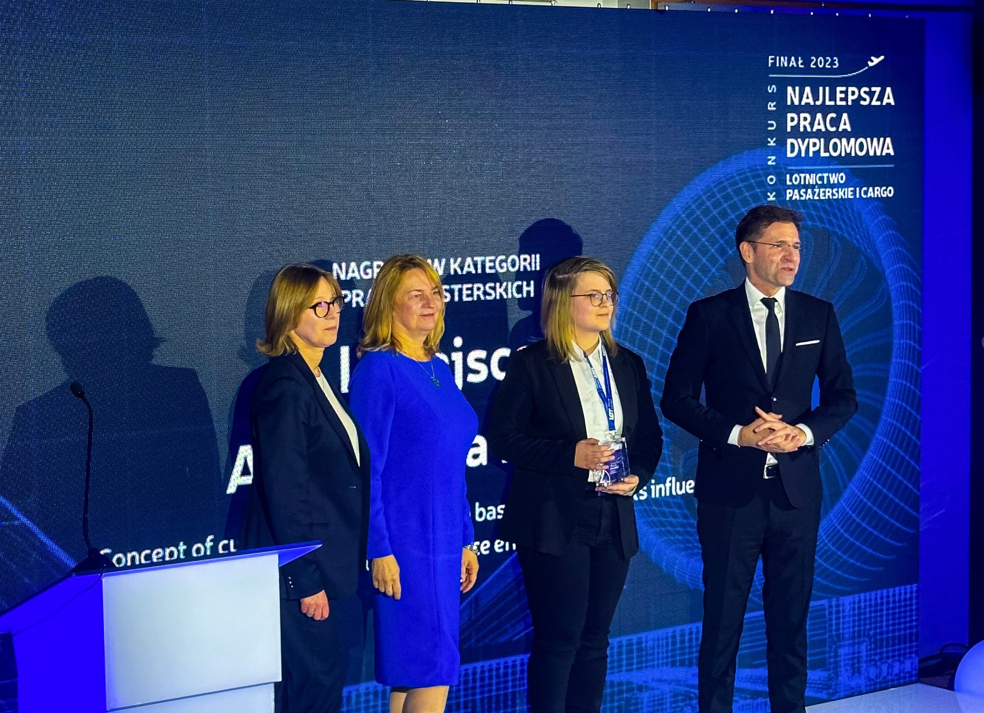 Awards gala for the best diploma theses at PLL LOT