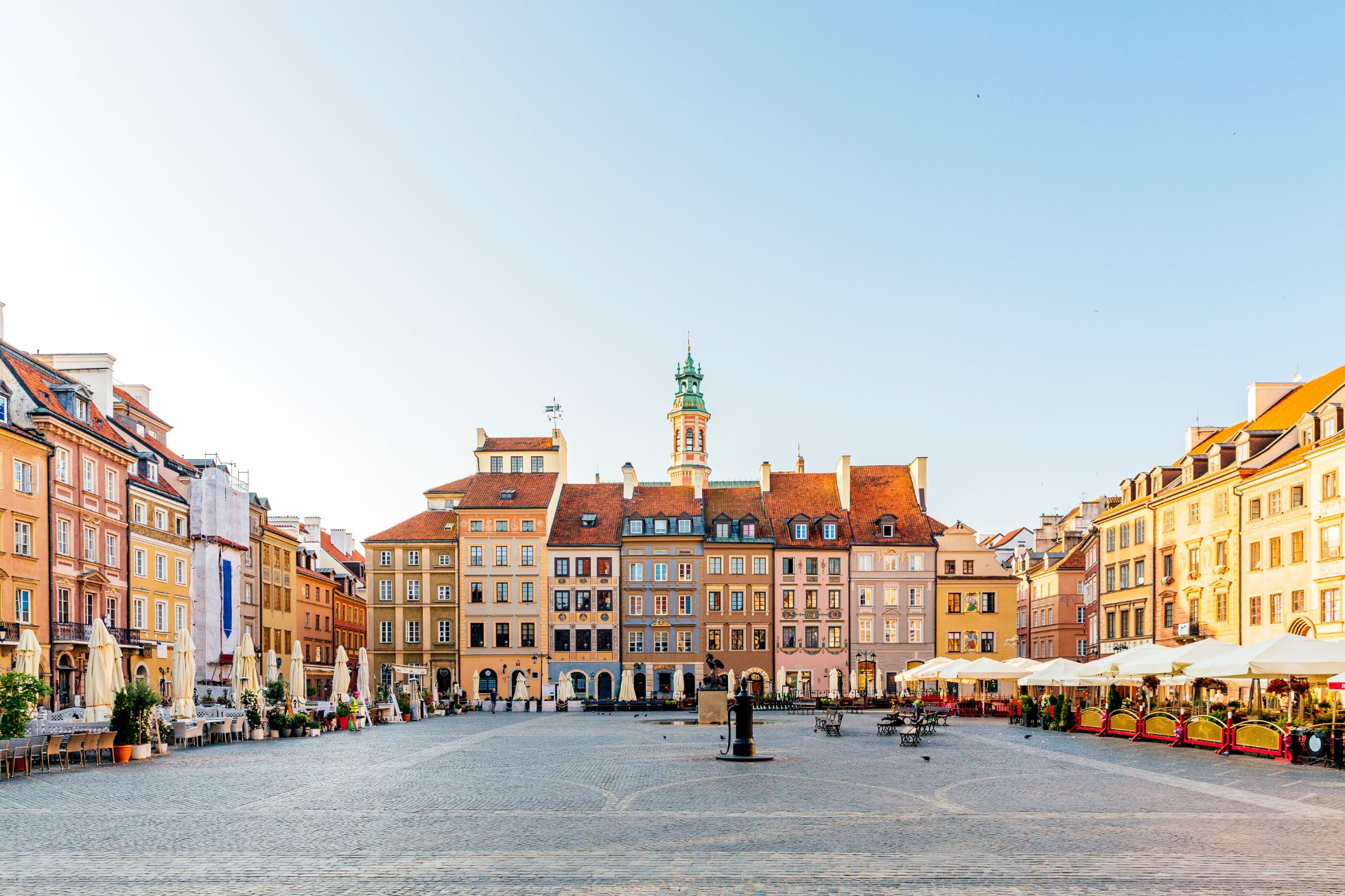 Rynek na Starym Mieście w Warszawie, Polska